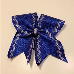 Royal Blue Glitter Cheer Bow 🌺WE TAKE OFFERS🌺